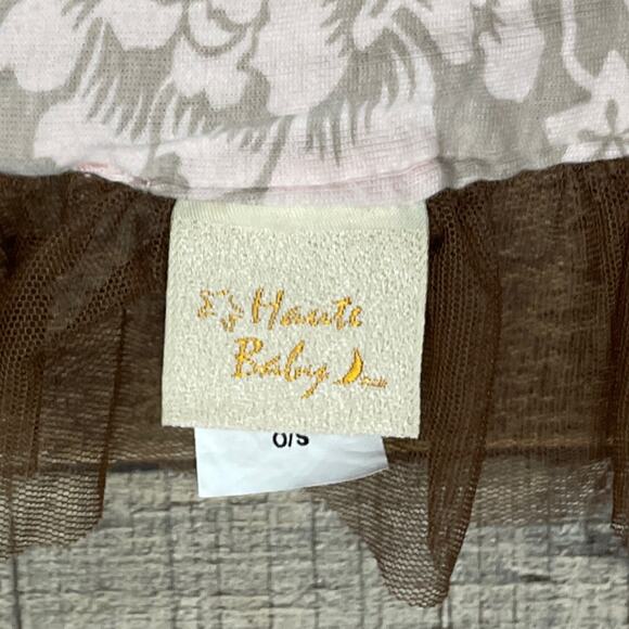 Aden + Anais and Haute Baby Swaddling Blankets Bamboo Lot of 3 Pink Floral - Picture 5 of 13